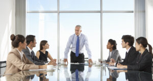 Why Introduce a 360 Feedback Software in Your Company? Team reviewing 360 degree feedback results