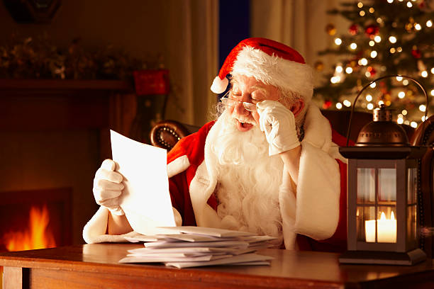 Help your children believe with a letter from Santa Claus or a personal speech from Santa Claus