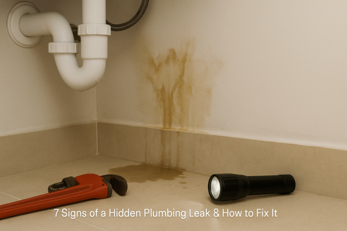 7 Signs of a Hidden Plumbing Leak & How to Fix It Hidden plumbing leak signs and fixes