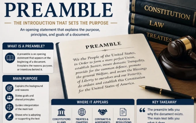 Preamble Preamble