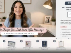 How to Change Your Last Name After Marriage in the U.S.: A Complete Step-by-Step Guide How to Change Your Last Name After Marriage