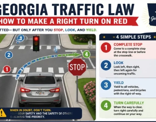 Does Georgia Law Require You to Stop Before Turning Right on a Red Light? What Drivers Must Know does georgia law require you to stop before turning right on a red light?