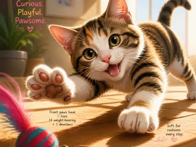 How Many Toes Does a Cat Have How Many Toes Does a Cat Have